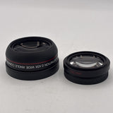 Used Vivitar HD4 MC AF 0.43x Wide Angle Conversion Lens with Macro
