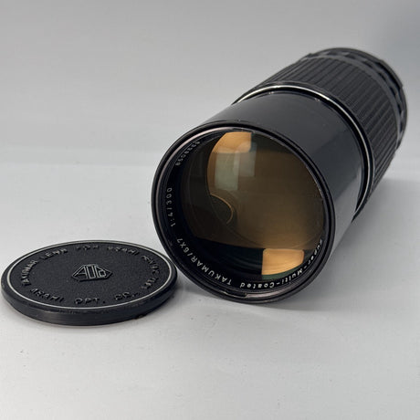 Used Asahi Pentax Super-Multi-Coated Takumar 6x7 300mm f/4 Lens