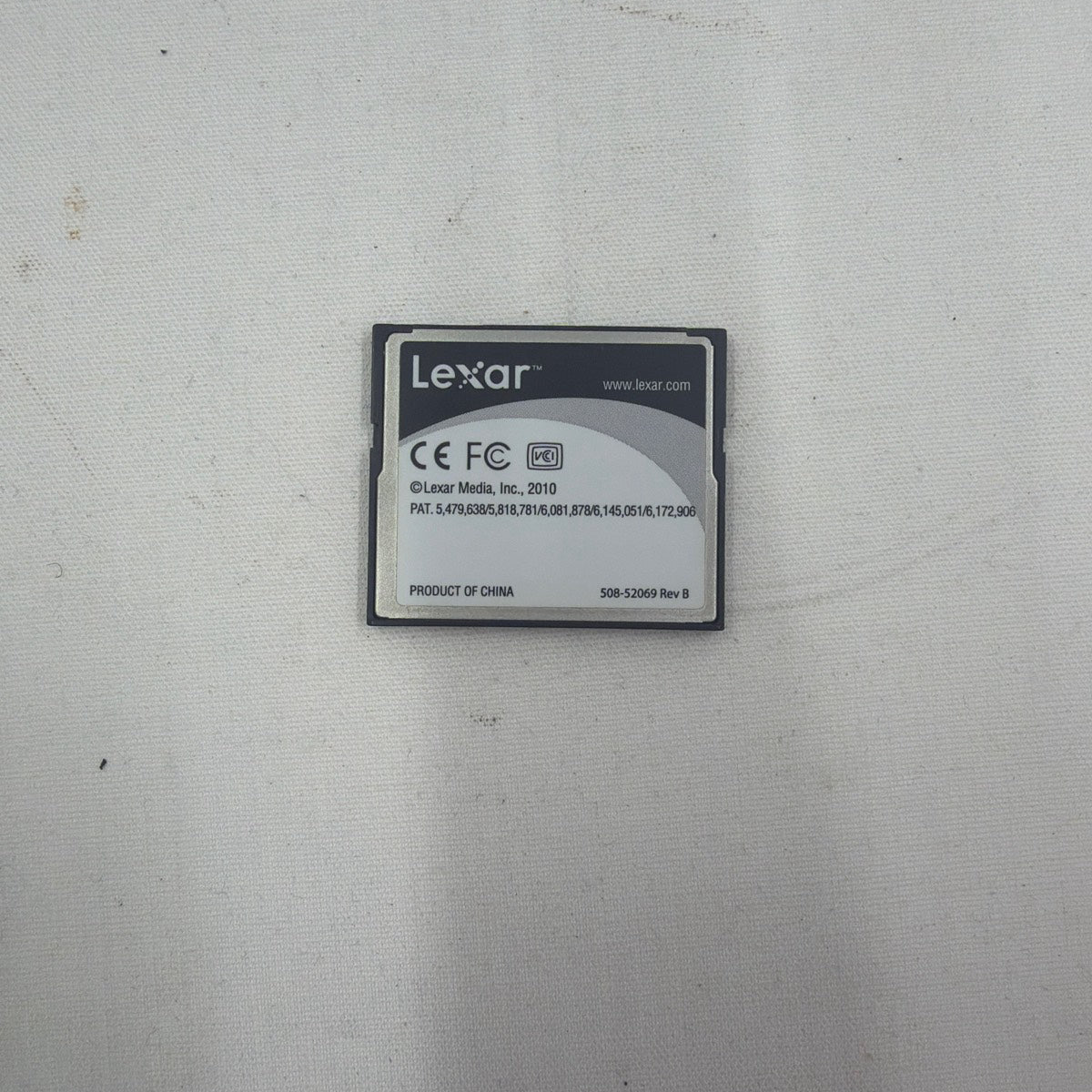 Used Lexar Platinum II 4GB CompactFlash 200x
