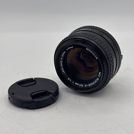 Used Minolta MD Rokkor-X 50mm f/1.4 Lens