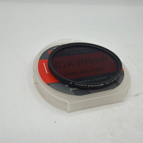 Used Promaster HGX Prime 72mm CPL Filter