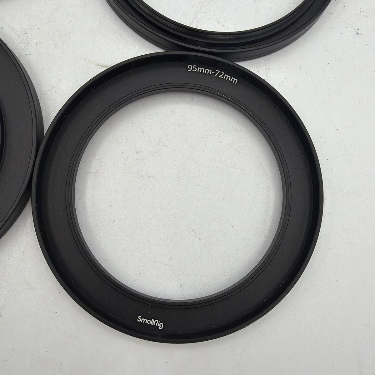 Used SmallRig Matte Box Adapter Rings 95mm set (95-77mm, 95-82mm, 95-67mm, 95-72mm)