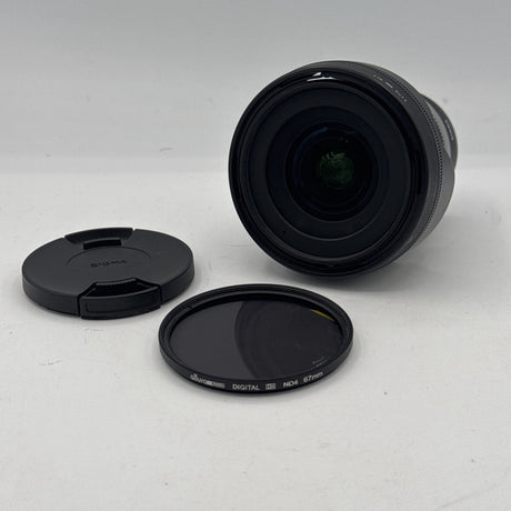 Used Sigma 16mm f/1.4 DC DN Contemporary E-Mount with ND64 Filter Lens