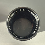 Used Nikon Nippon Kogaku Nikkor-S 50mm f/1.4 (5cm f/1.4) Lens