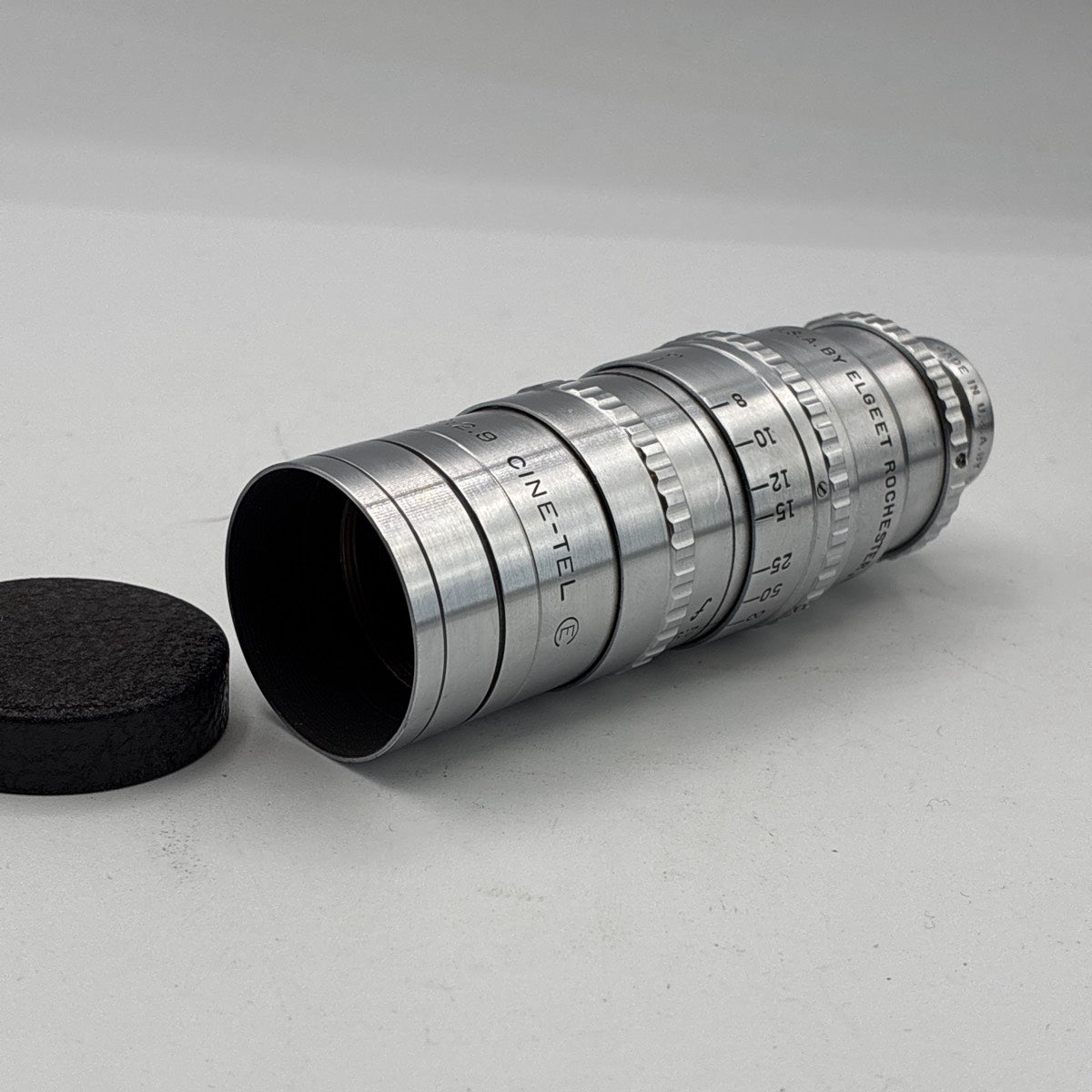 Used Elgeet Cine-Tel 3 Inch f/2.8 C-mount Cine Lens