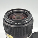 Used Nikon Nikkor 35mm f/1.4 Ai-S Lens