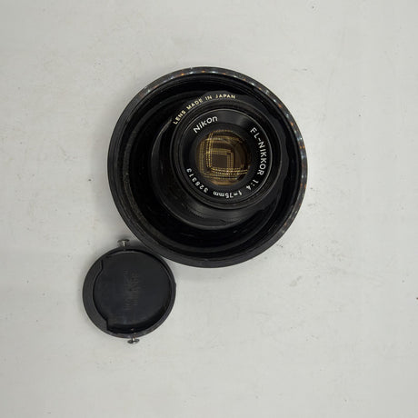 Used Nikon FL-Nikkor 75mm f/4 Lens
