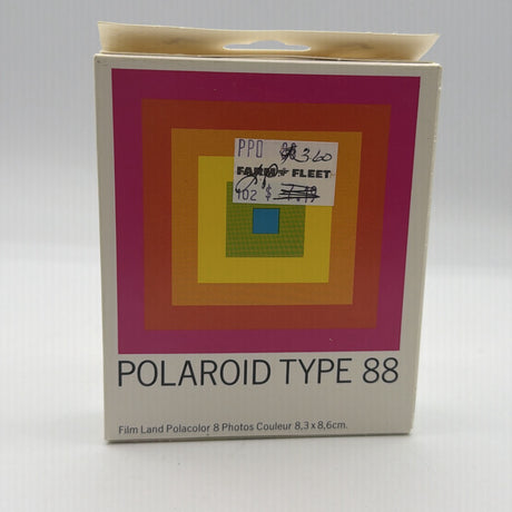 Used Polaroid Type 88 Polacolor Land Film