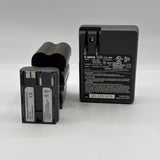 Used Canon Battery Charger CG-580 with BP-511 batteries