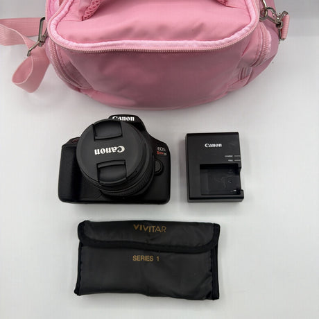 Used Canon EOS Rebel T7 kit with everything in photos Camera