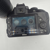 Used Nikon D3300 with 70-300mm Camera