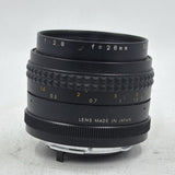 Used Makinon Auto 28mm f/2.8 PK Lens