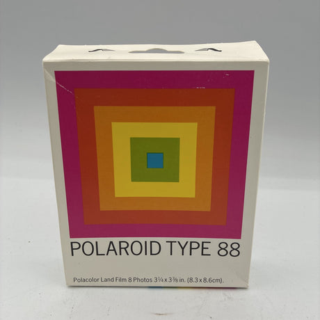 Used Polaroid Type 88 Polacolor Land Film