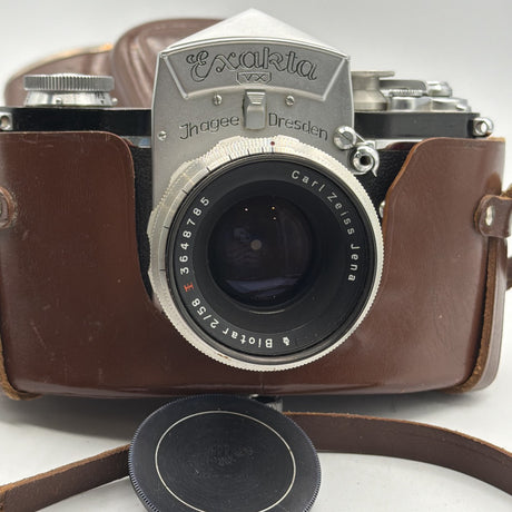 Used Ihagee Exakta VX w/Zeiss 50mm f/2.8 Lens Camera