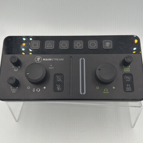 Used Mackie MainStream with Scarlett studio mic