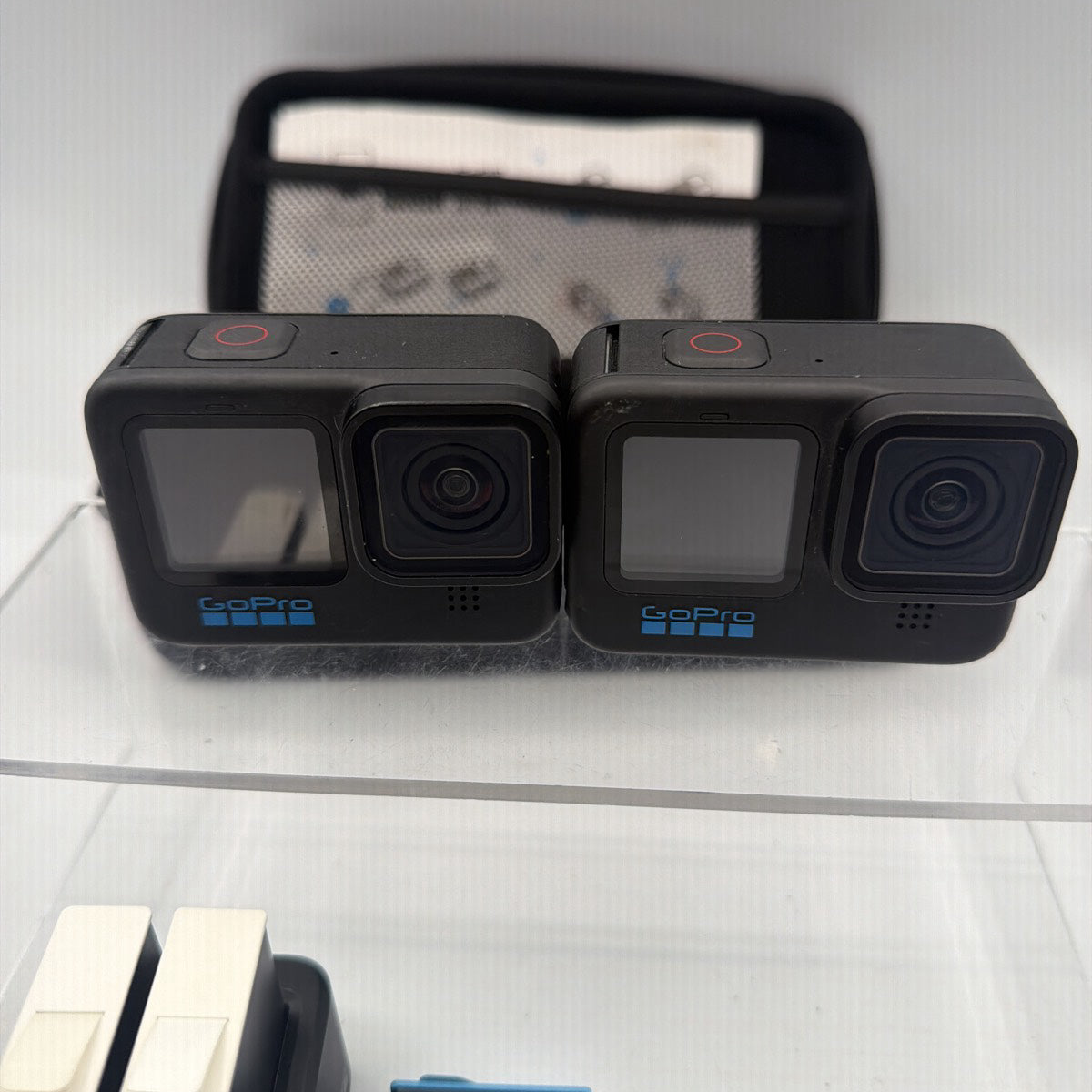 Used GoPro Hero 10 and 11 with 3 batteries