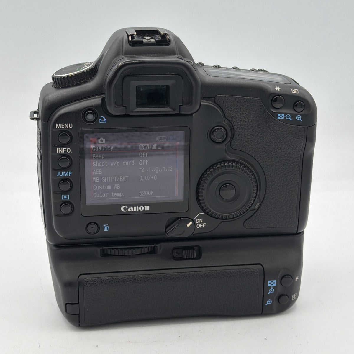 Used Canon EOS 5D Mark I w/ BG-E4 Battery Grip Camera