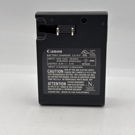 Used Canon LC-E17 Battery Charger