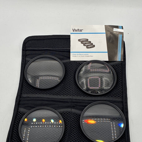 Used Vivitar Series 1 Close-Up Macro Lens Filter Set 77mm