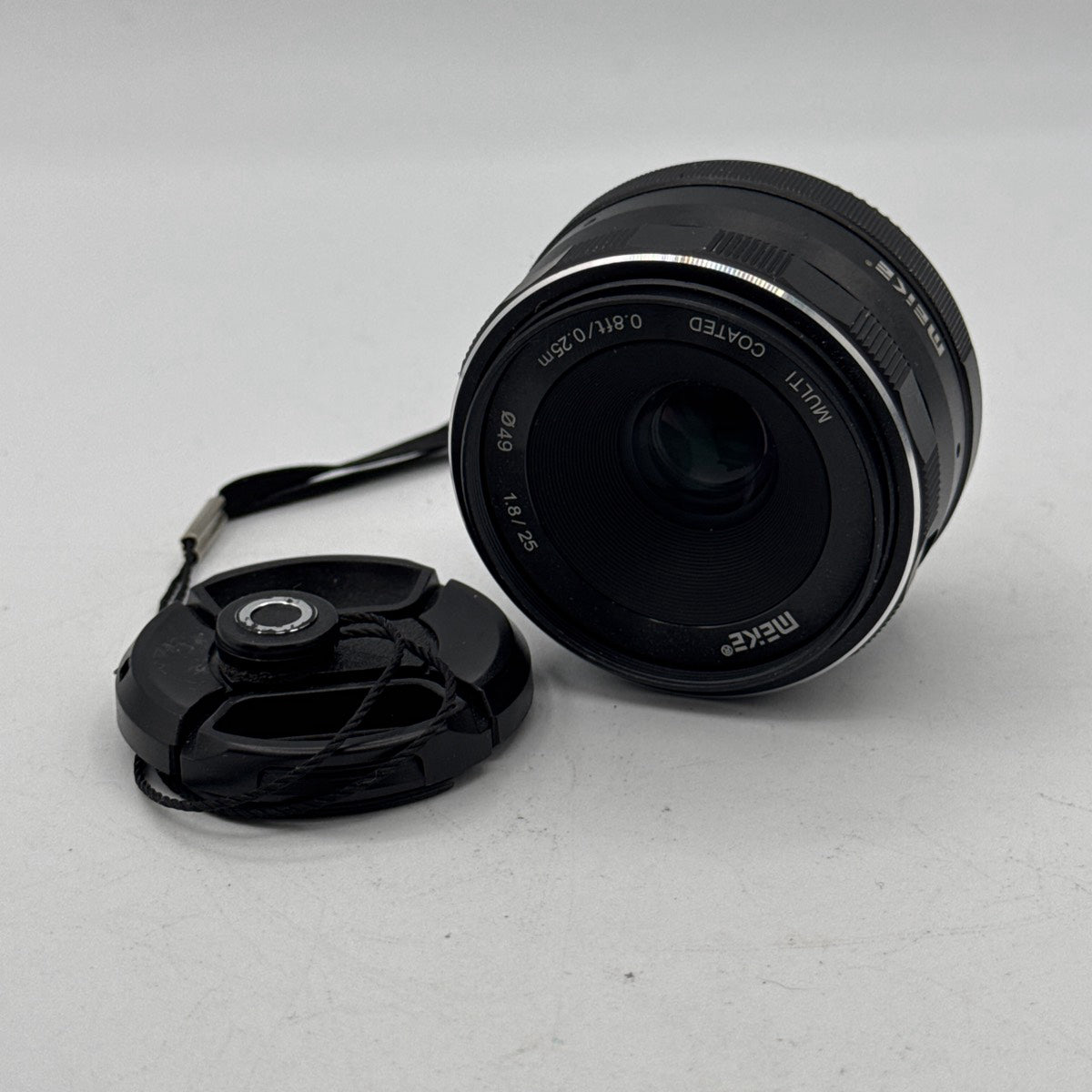 Used Meike 25mm f/1.8 MFT Lens