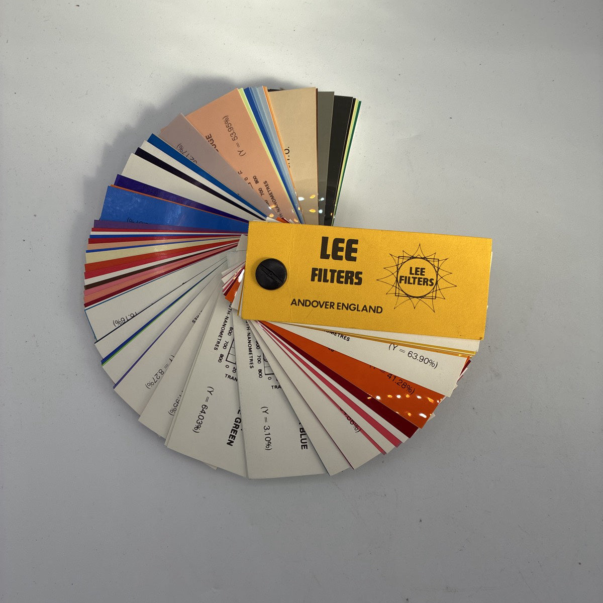 Used Lee Filters Swatch Book