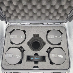 Open Box Irix Cine Lens Set L-Mount (21mm T1.5, 30mm T1.5, 45mm T1.5, 65mm T1.5)