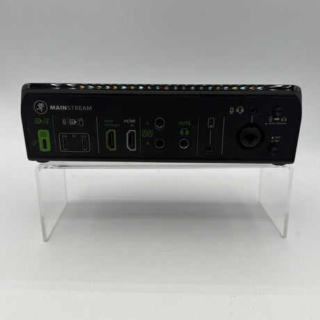 Used Mackie MainStream with Scarlett studio mic