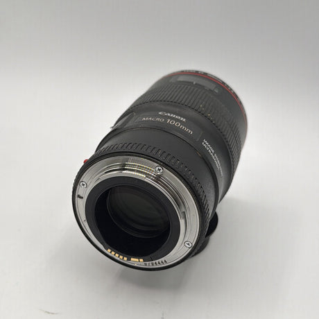Used Canon EF 100mm f/2.8L Macro IS USM Lens