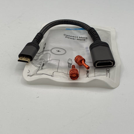 Used JSAUX Mini HDMI to HDMI Adapter Cable CV0037