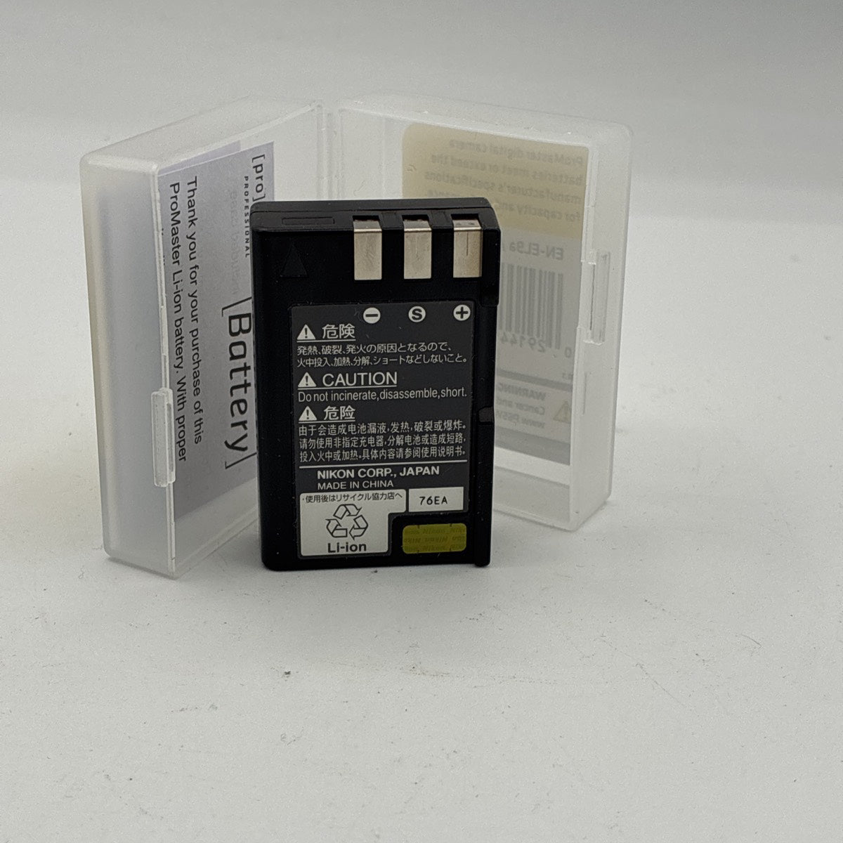 Used Nikon EN-EL9 Battery (OEM, in ProMaster case)