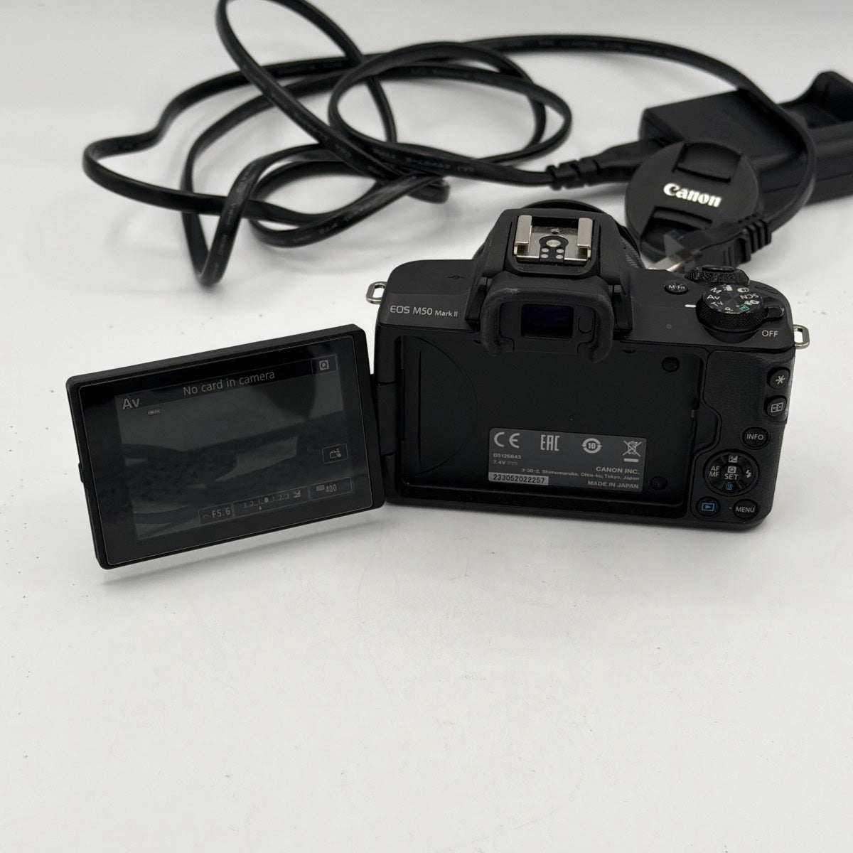 Used Canon EOS M50 Mark II w/ 15-45mm Lens Camera