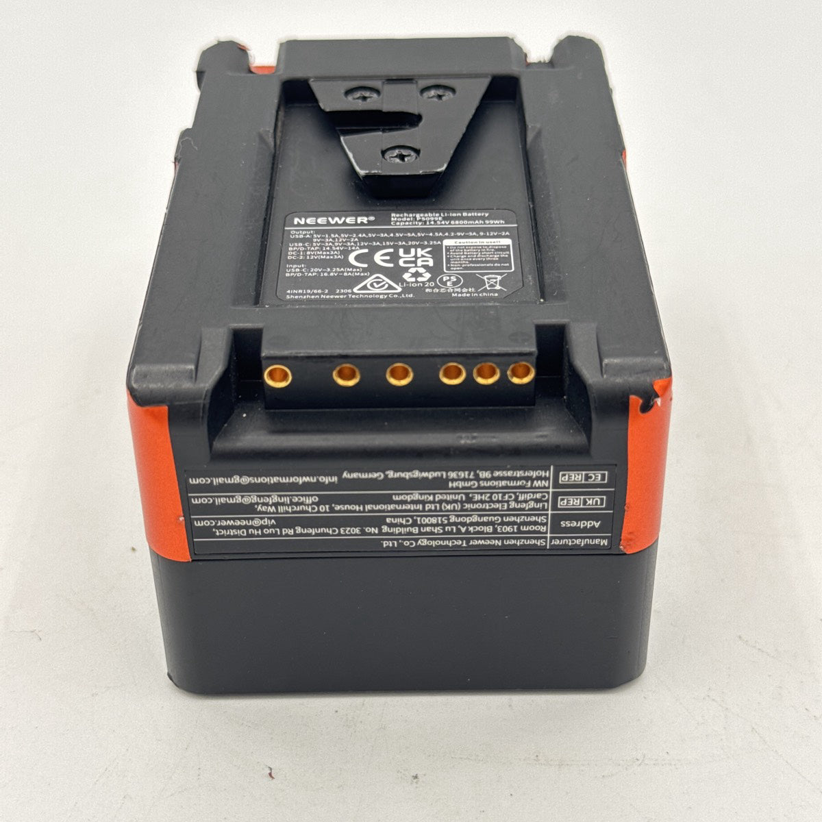 Used Neewer PS099E V-Mount Battery 99Wh