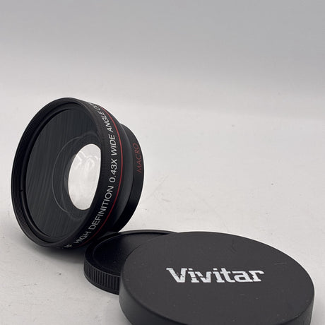 Used Vivitar HD4 MC AF 0.43x Wide Angle Conversion Lens with Macro