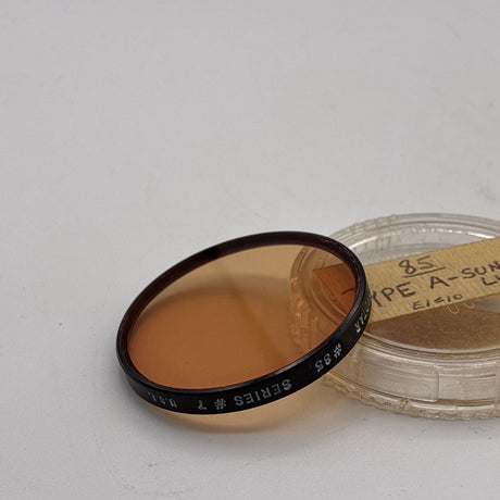Used Tiffen Photar #85 Series 7 Type A Sunlight Conversion Filter