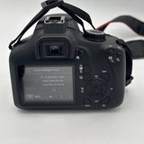 Used Canon EOS Rebel T100 with EF-S 18-55mm F3.5-5.6 III Lens Camera