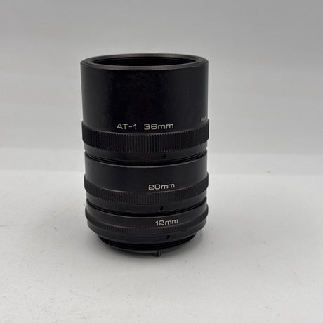 Used Vivitar Automatic Extension Tube Set AT-1 (12mm/20mm/36mm)