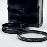 Used Starblitz 49mm Filter Kit (UV, Circular PL, CU+6)