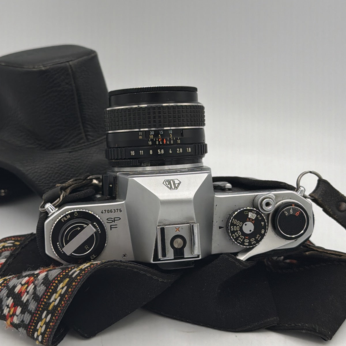 Used Asahi Pentax Spotmatic F w/ 55mm f/1.8 Lens Camera