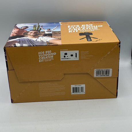 Used Open Box Canon EOS R50 Vlogging Creator Kit Camera