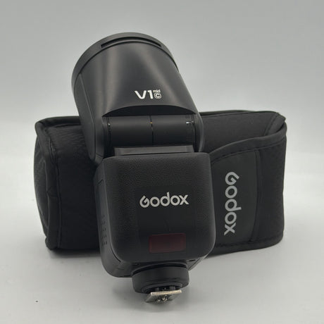 Used Godox V1 mid for Canon Flash