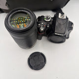 Used Nikon D3300 with 70-300mm Camera