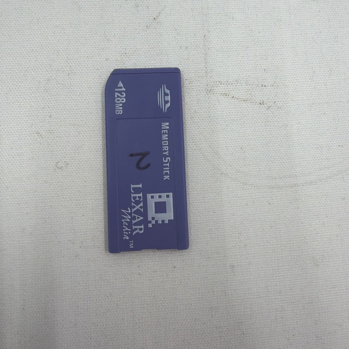 Used Lexar Media Memory Stick 128MB