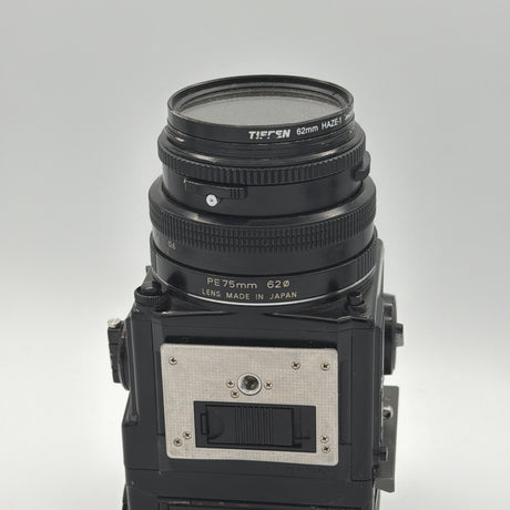 Used Zenza Bronica ETRSi with 75mm f/2.8 Zenxanon Lens and Multiple Film Backs Camera