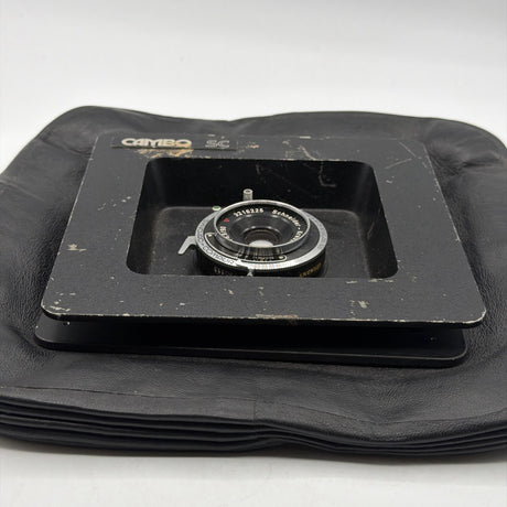 Used Schneider-Kreuznach Angulon 90mm f/6.8 on Cambo SC Lensboard