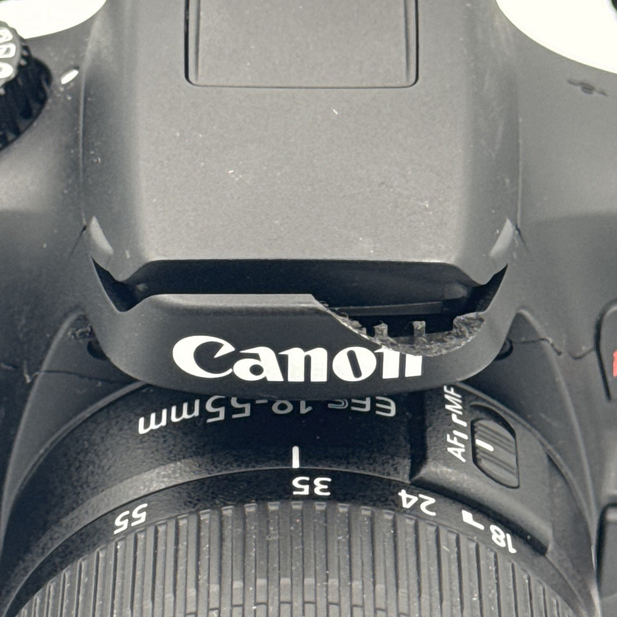 Used Canon EOS Rebel T100 with EF-S 18-55mm F3.5-5.6 III Lens Camera