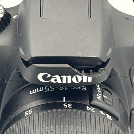 Used Canon EOS Rebel T100 with EF-S 18-55mm F3.5-5.6 III Lens Camera