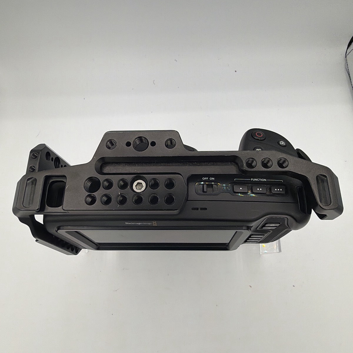 Used Blackmagic Design Pocket Cinema Camera 4K with Smallrig cage and battery