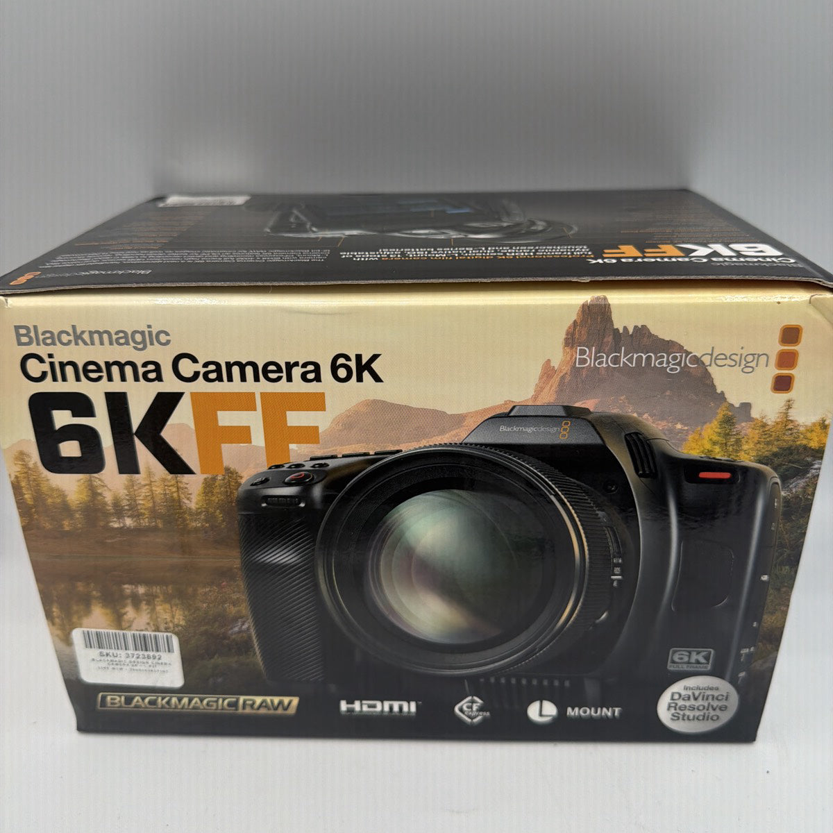 Used Blackmagic Design Cinema Camera 6K FF