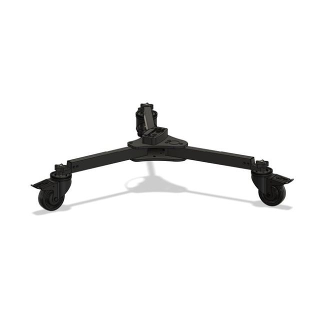 Polecam Autopod Folding Dolly with Leveling Feet and Wheels (Black)