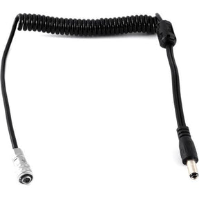 Indipro Porta-Pak 2.5mm Connector to Coiled 2-Pin Connector for BMPCC4K/6K (18-40")